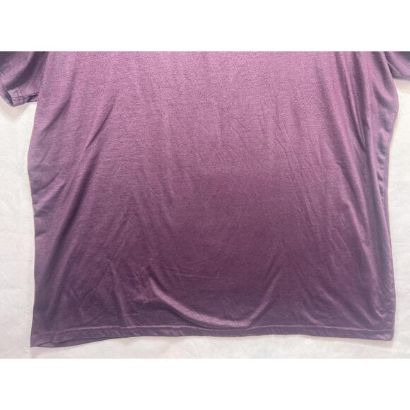Marc Ecko T-Shirt Men’s Size XXL V-Neck Purple Cut Sew Large Logo Graphic Tee - Picture 13 of 14